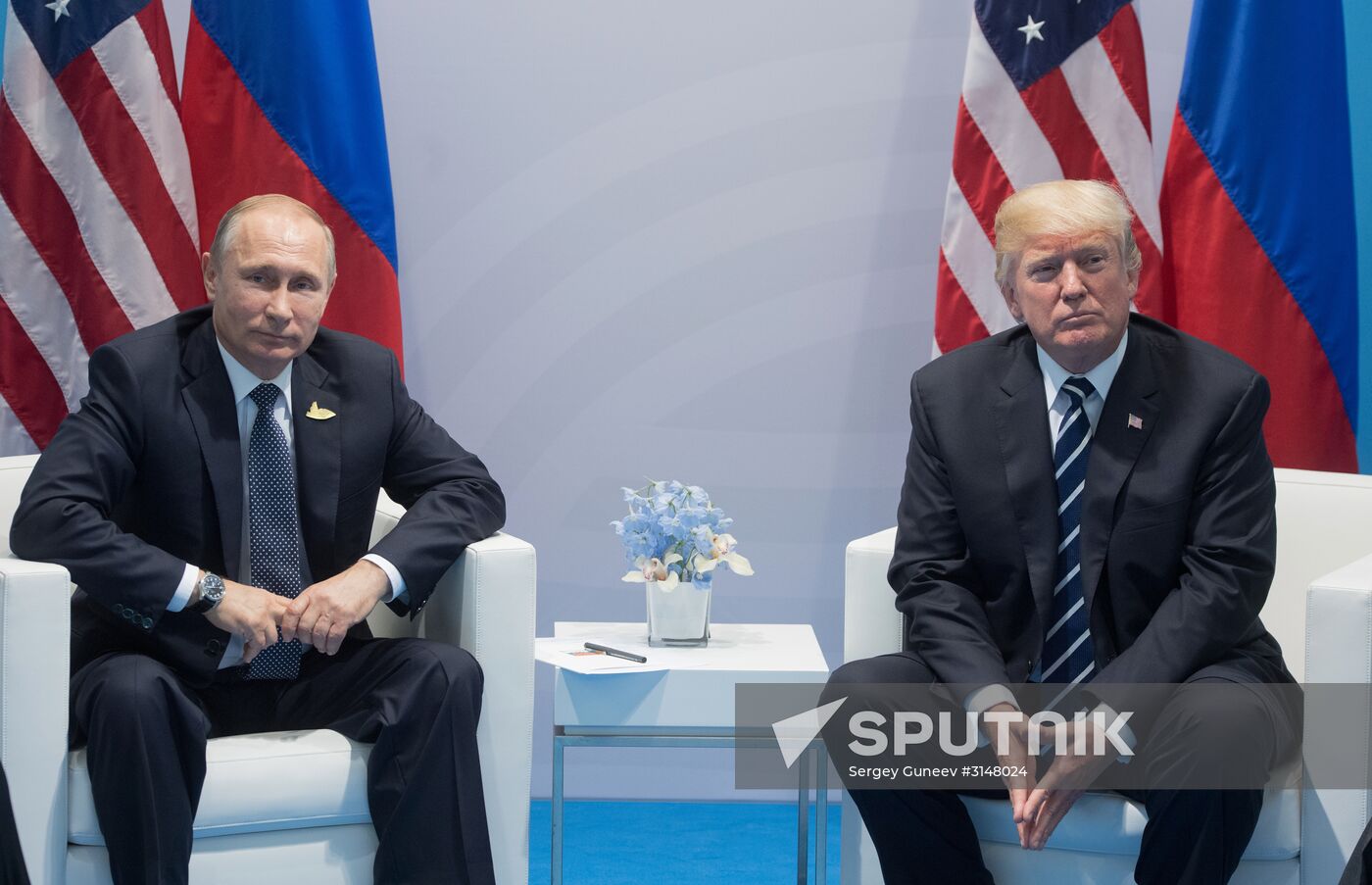 President Vladimir Putin attends G20 summit in Hamburg