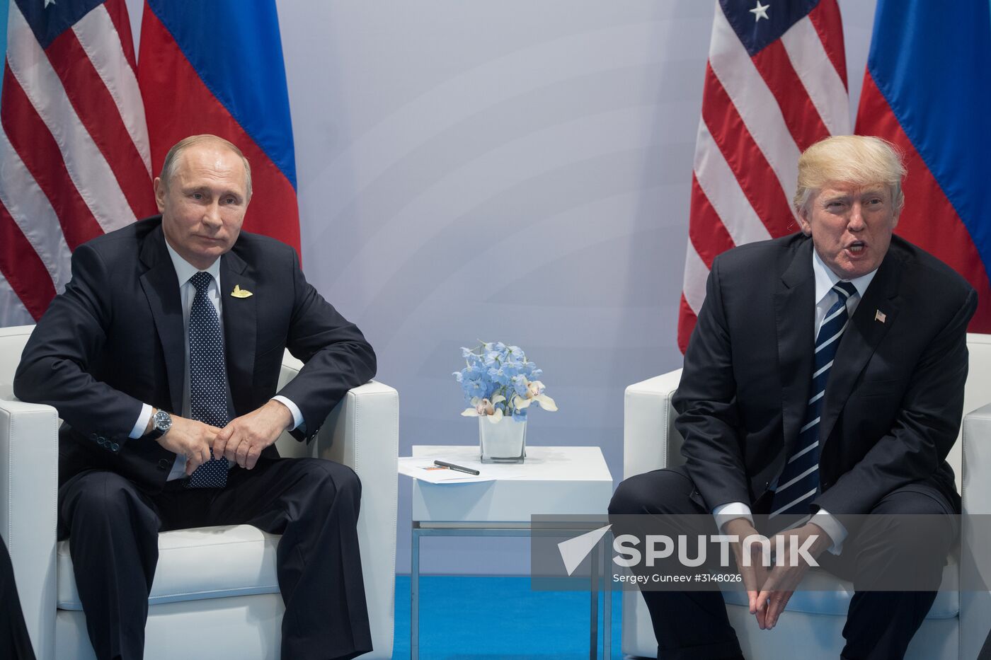 President Vladimir Putin attends G20 summit in Hamburg