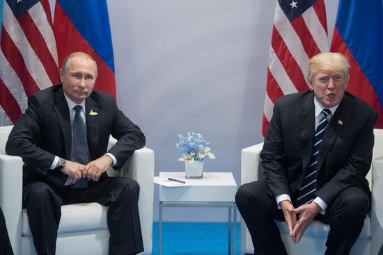 President Vladimir Putin attends G20 summit in Hamburg