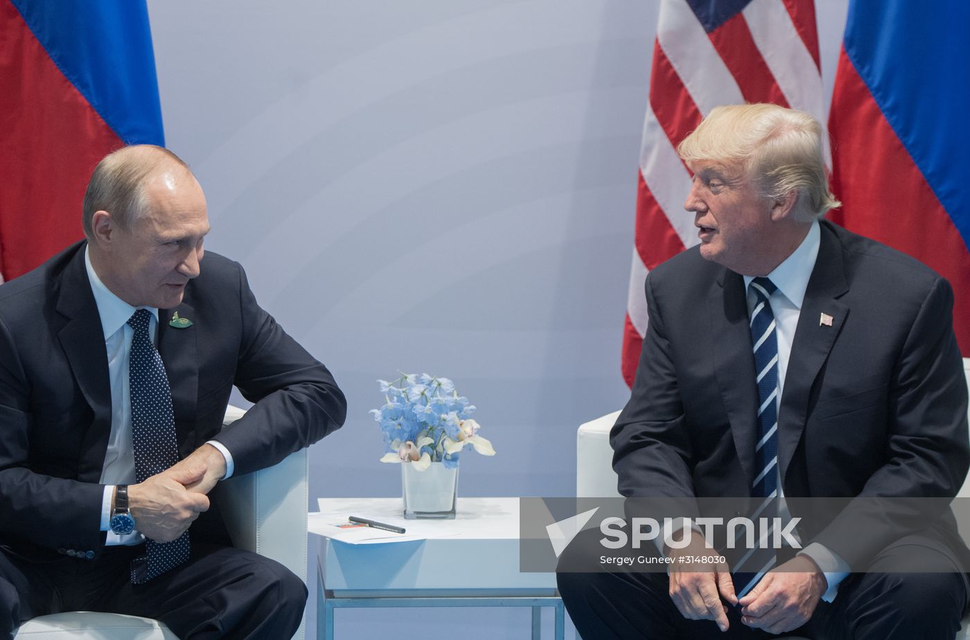 President Vladimir Putin attends G20 summit in Hamburg