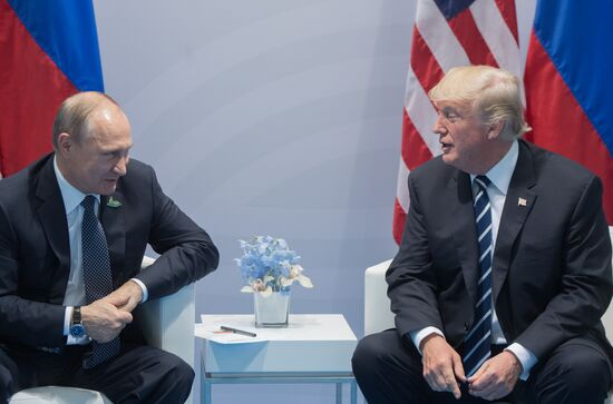 President Vladimir Putin attends G20 summit in Hamburg