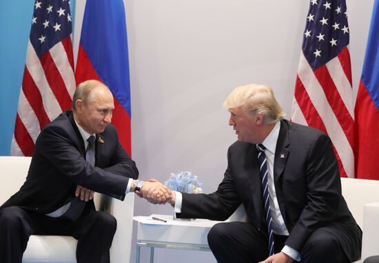 President Vladimir Putin attends G20 summit in Hamburg