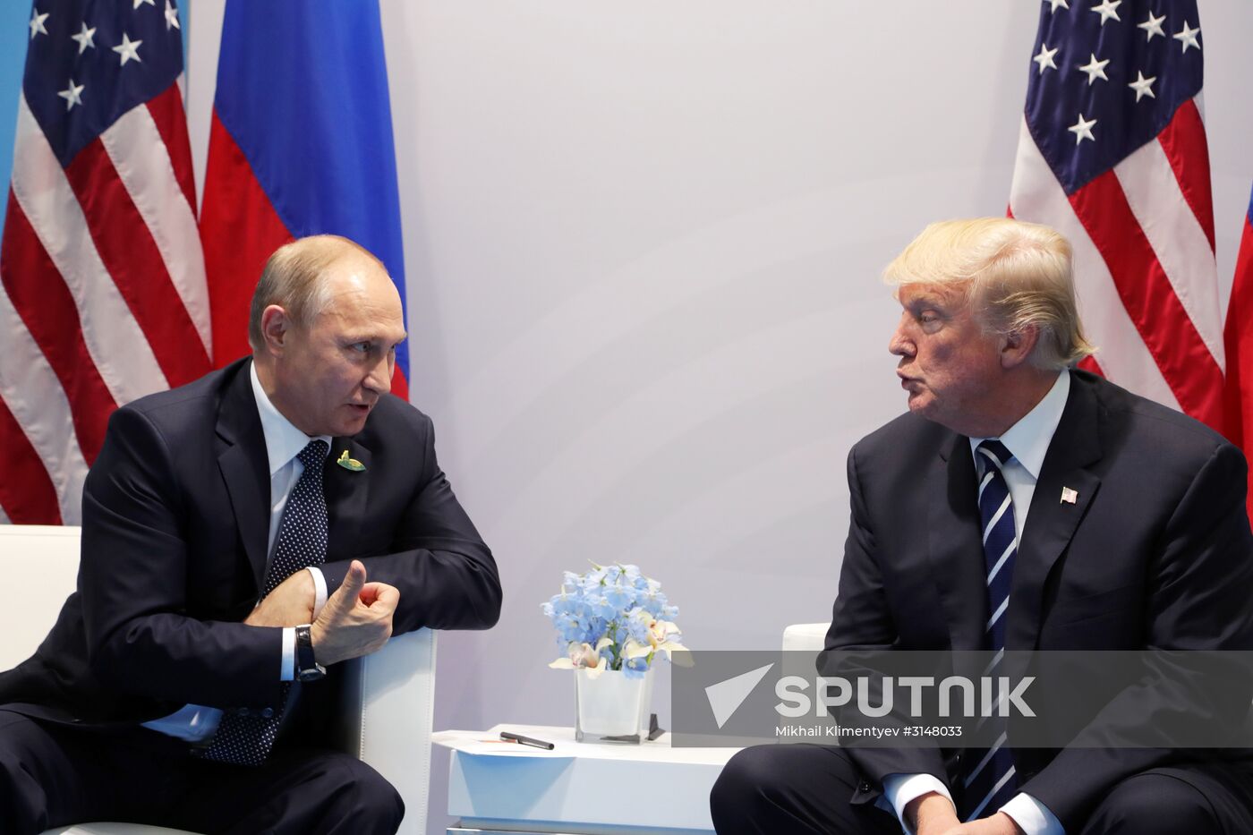 President Vladimir Putin attends G20 summit in Hamburg