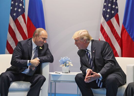 President Vladimir Putin attends G20 summit in Hamburg