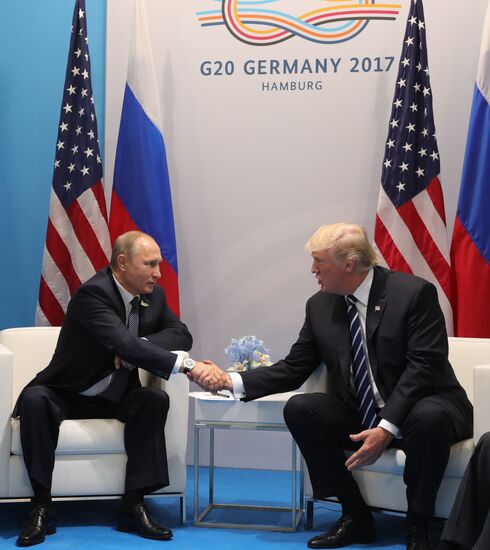 President Vladimir Putin attends G20 summit in Hamburg
