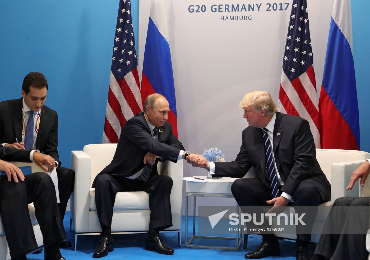 President Vladimir Putin attends G20 summit in Hamburg
