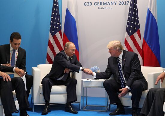 President Vladimir Putin attends G20 summit in Hamburg