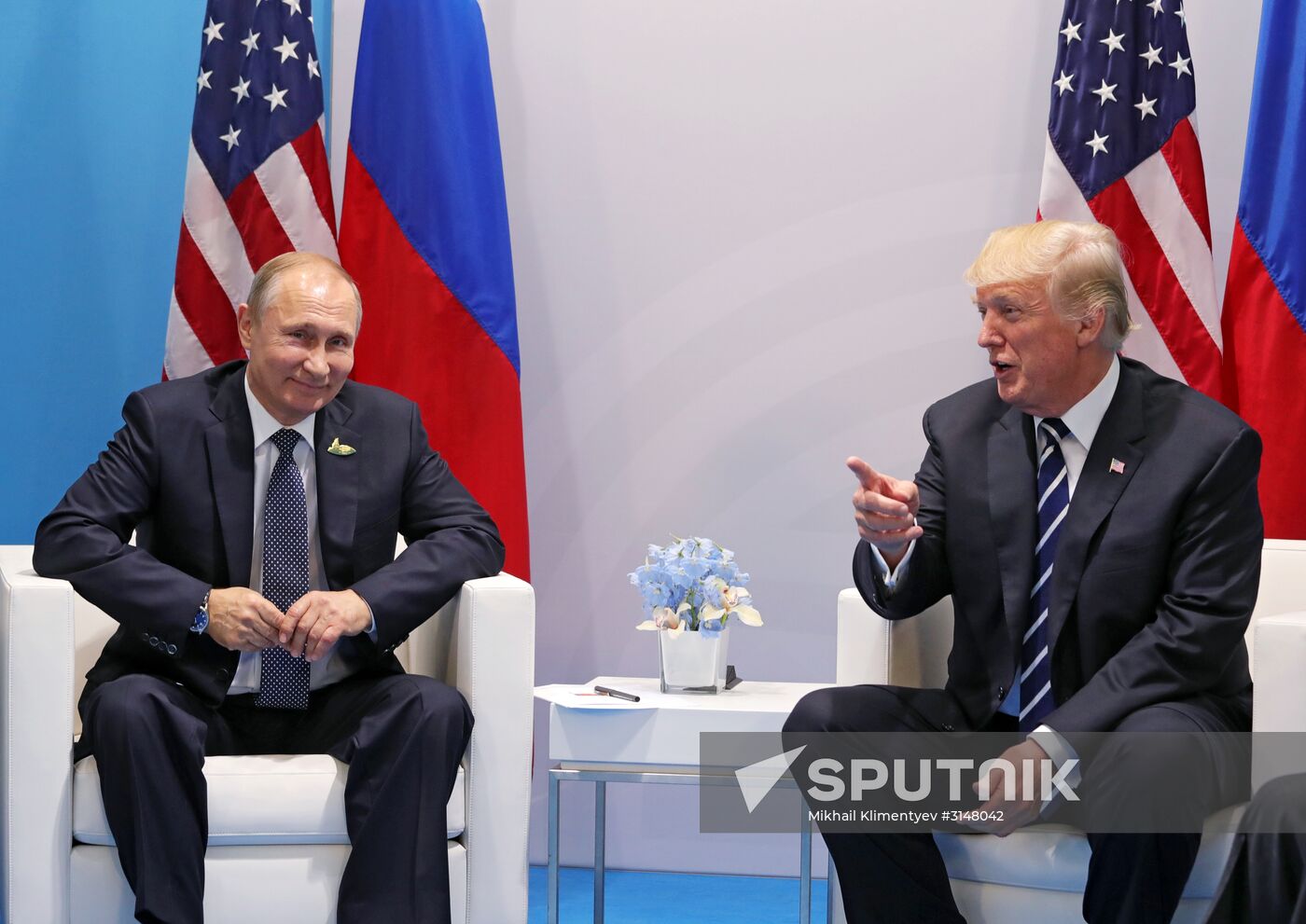 President Vladimir Putin attends G20 summit in Hamburg