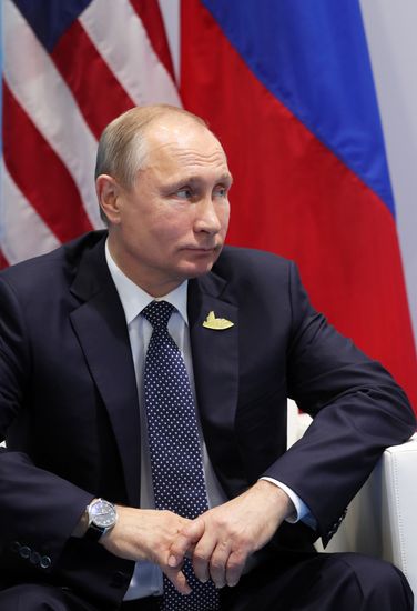 President Vladimir Putin attends G20 summit in Hamburg
