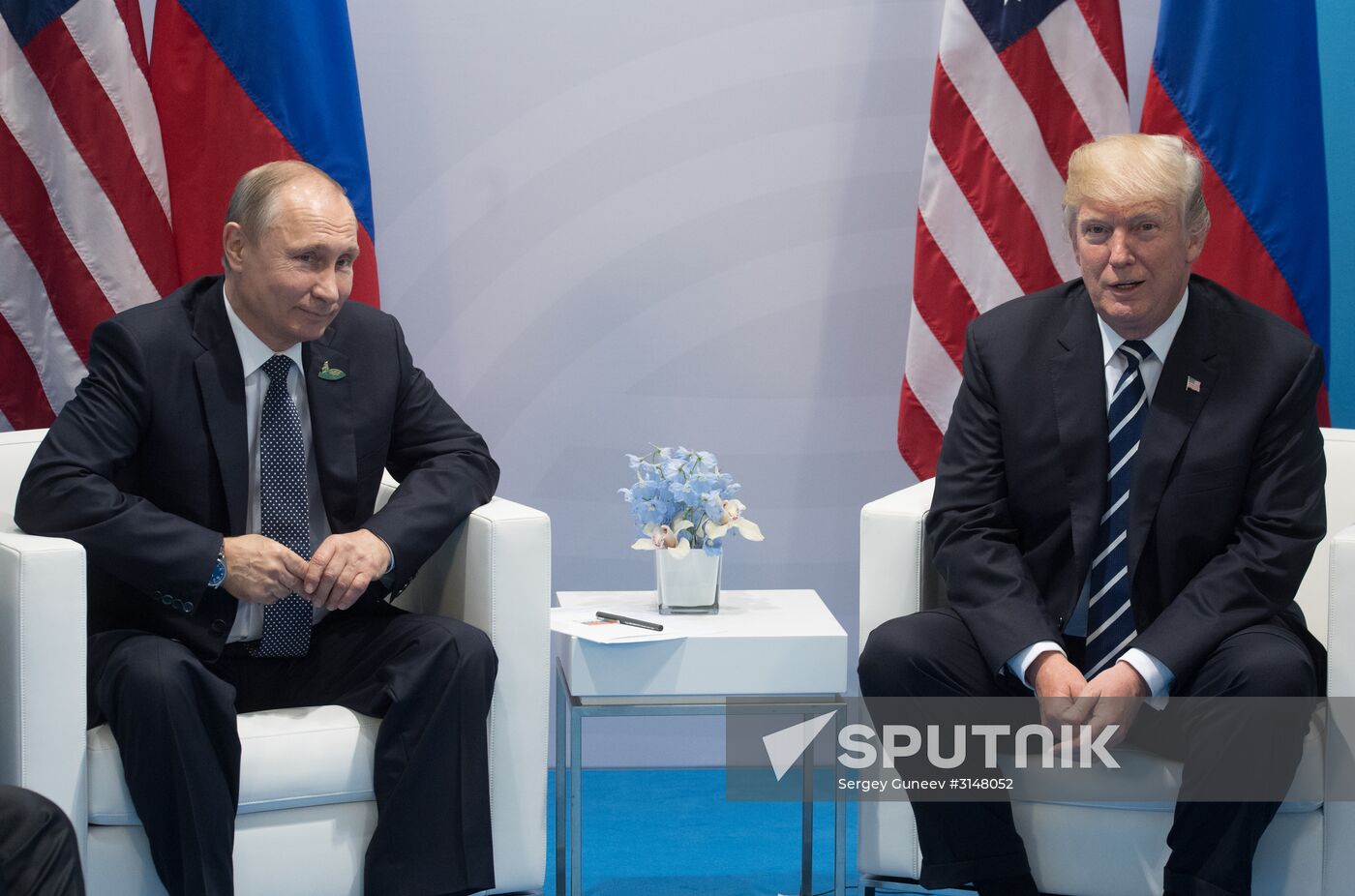 President Vladimir Putin attends G20 summit in Hamburg