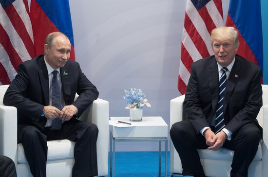 President Vladimir Putin attends G20 summit in Hamburg