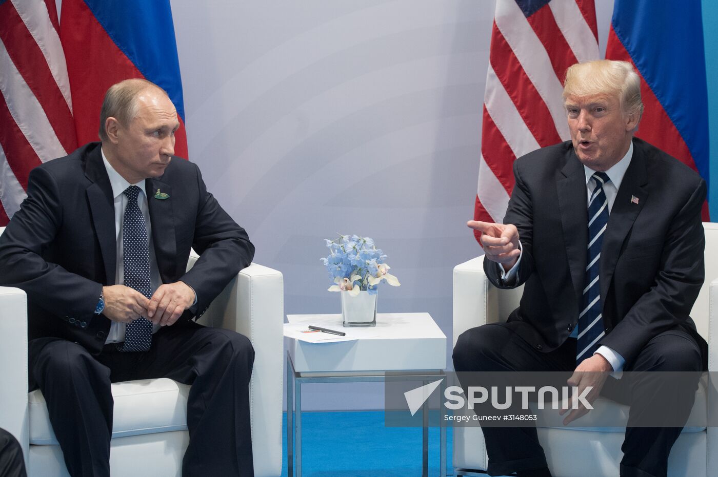 President Vladimir Putin attends G20 summit in Hamburg