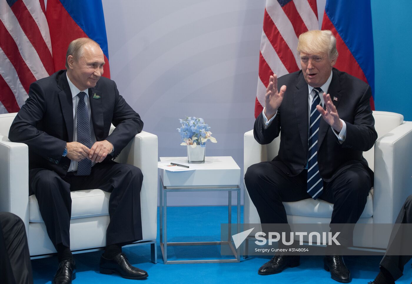 President Vladimir Putin attends G20 summit in Hamburg