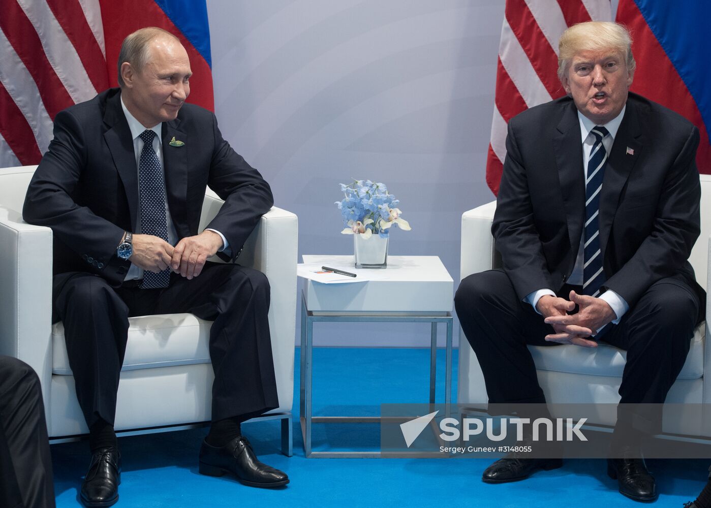 President Vladimir Putin attends G20 summit in Hamburg