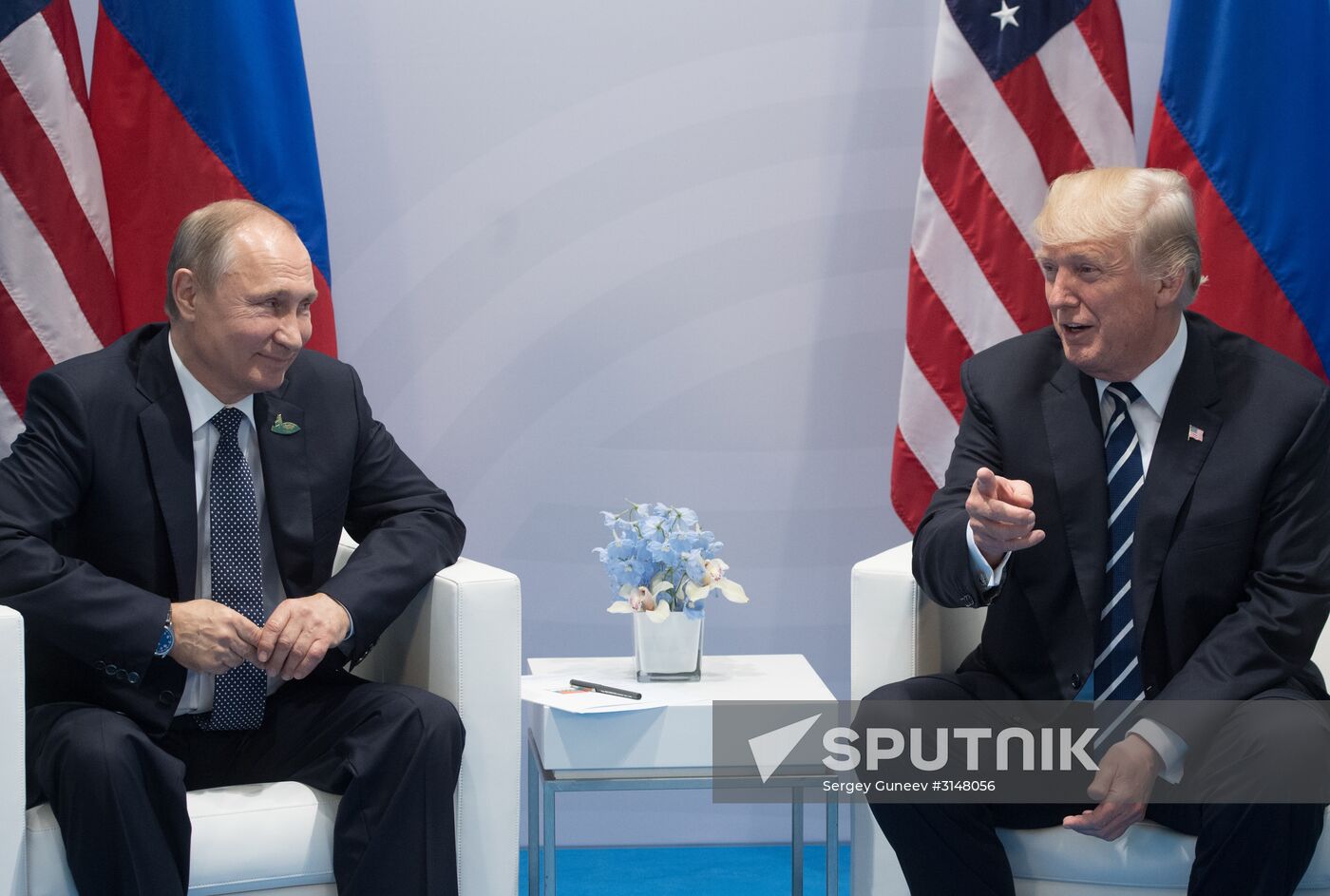 President Vladimir Putin attends G20 summit in Hamburg