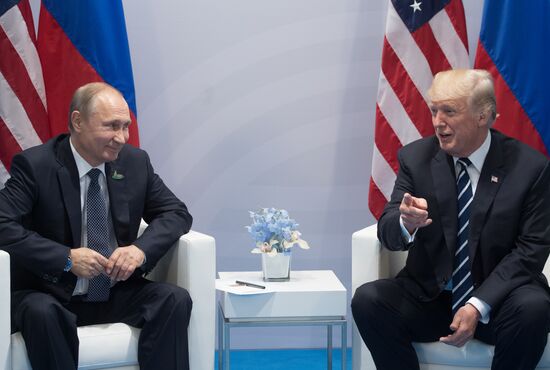 President Vladimir Putin attends G20 summit in Hamburg
