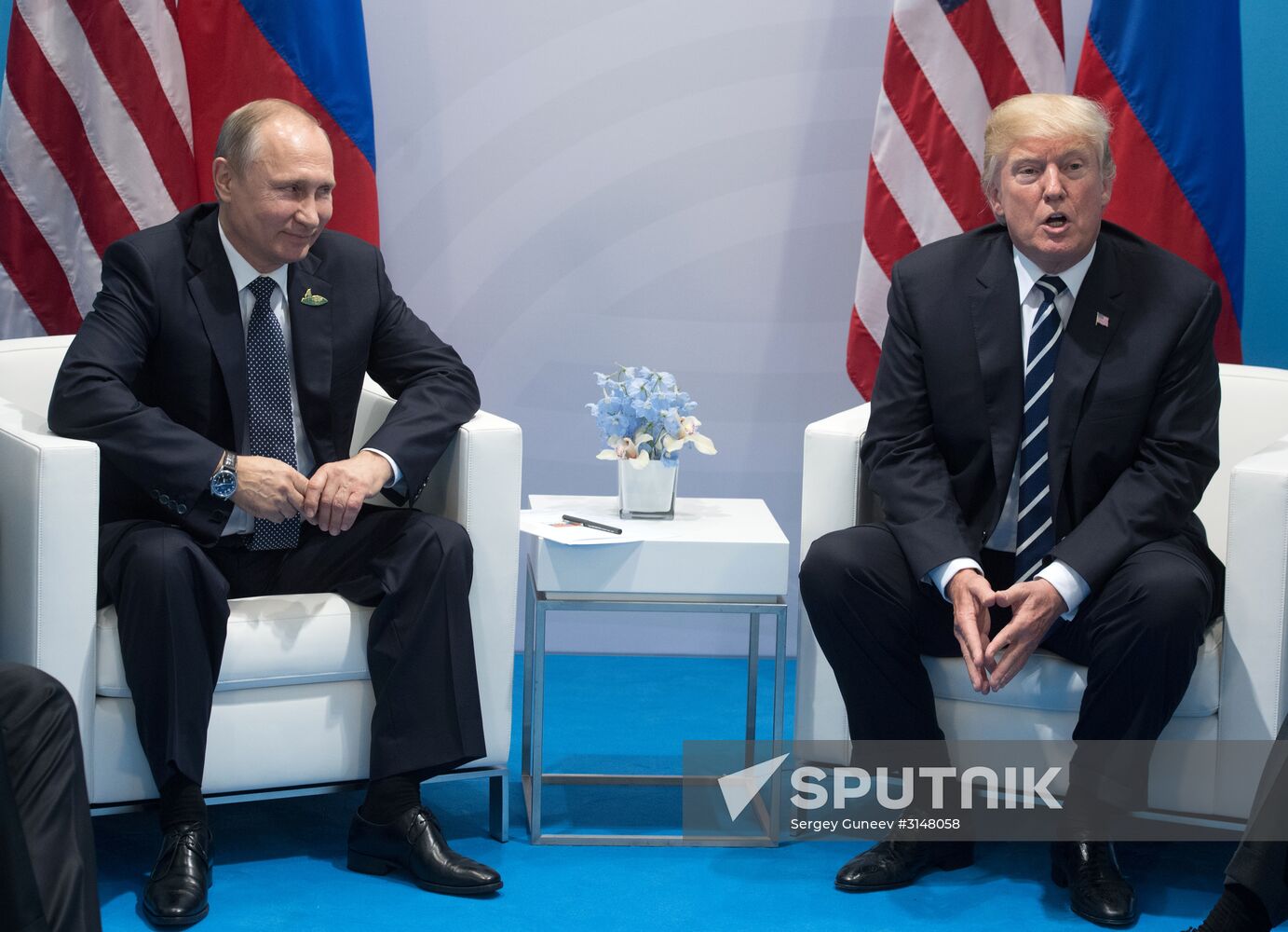 President Vladimir Putin attends G20 summit in Hamburg