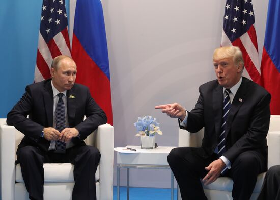 President Vladimir Putin attends G20 summit in Hamburg