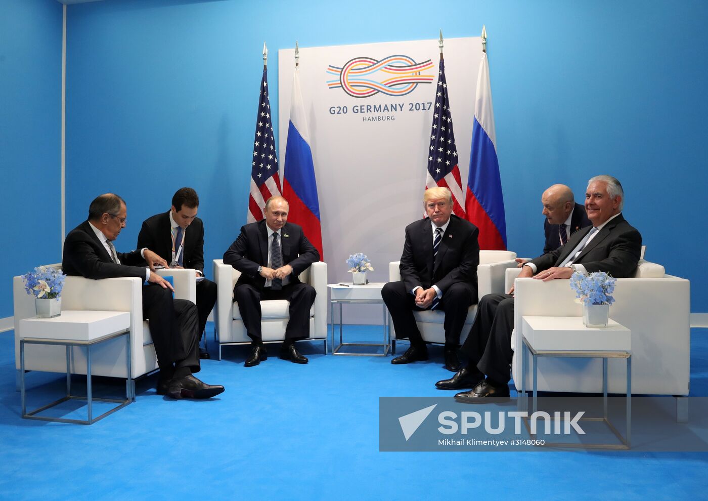 President Vladimir Putin attends G20 summit in Hamburg