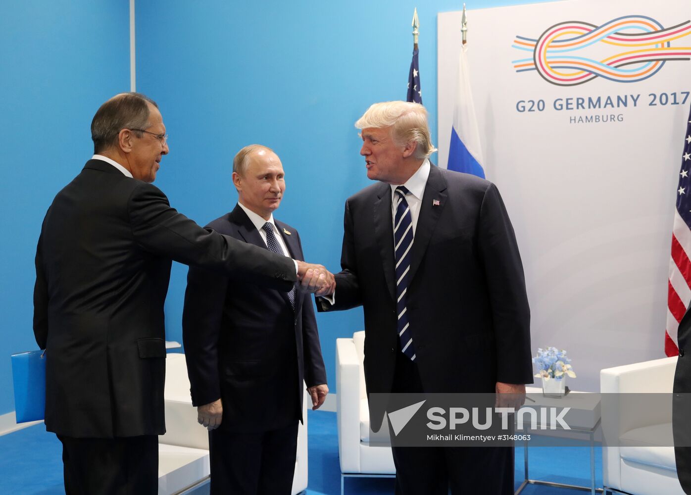 President Vladimir Putin attends G20 summit in Hamburg