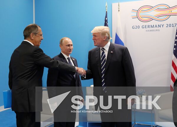President Vladimir Putin attends G20 summit in Hamburg