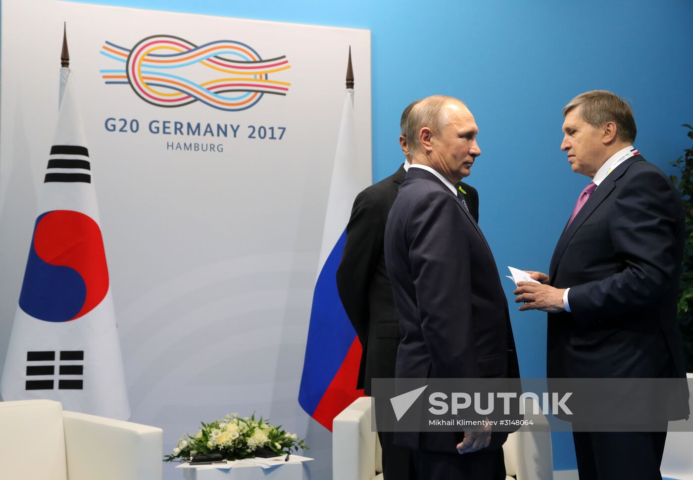 President Vladimir Putin attends G20 summit in Hamburg