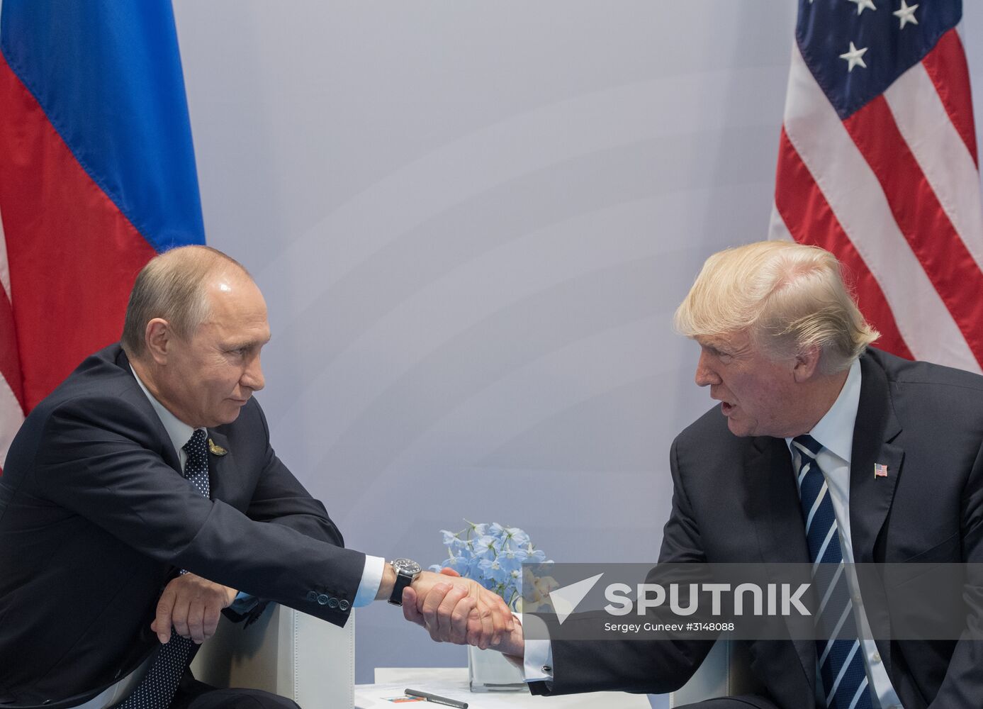 President Vladimir Putin attends G20 summit in Hamburg