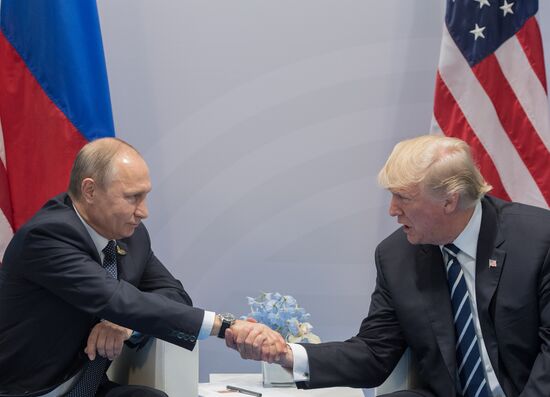President Vladimir Putin attends G20 summit in Hamburg