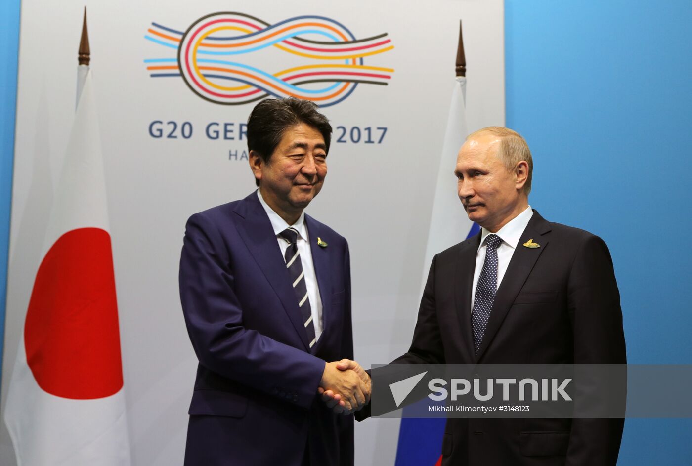 President Vladimir Putin attends G20 summit in Hamburg