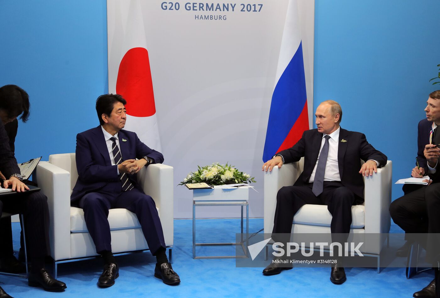 President Vladimir Putin attends G20 summit in Hamburg