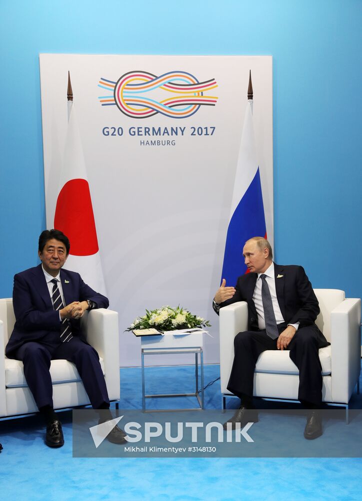 President Vladimir Putin attends G20 summit in Hamburg