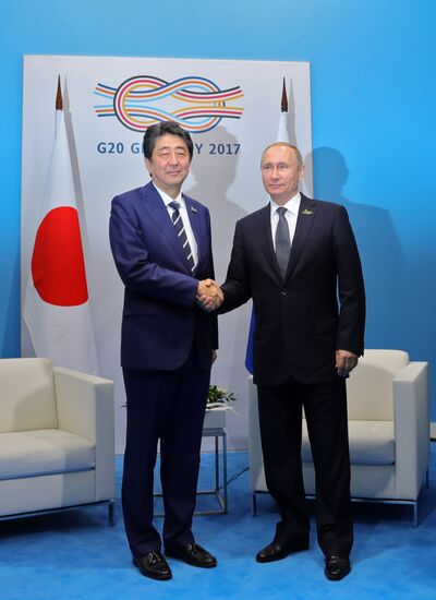 President Vladimir Putin attends G20 summit in Hamburg