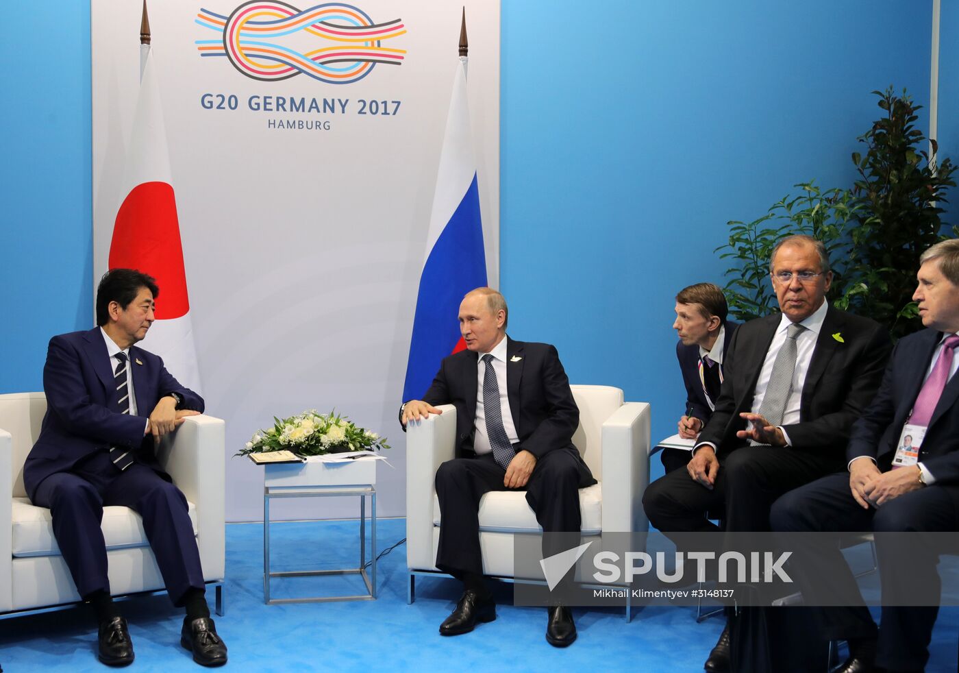 President Vladimir Putin attends G20 summit in Hamburg