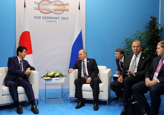 President Vladimir Putin attends G20 summit in Hamburg