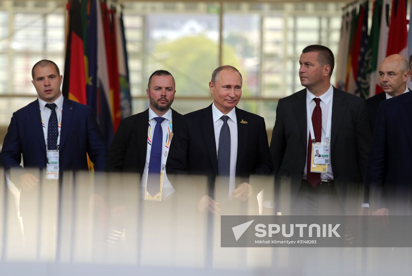 President Vladimir Putin attends G20 summit in Hamburg