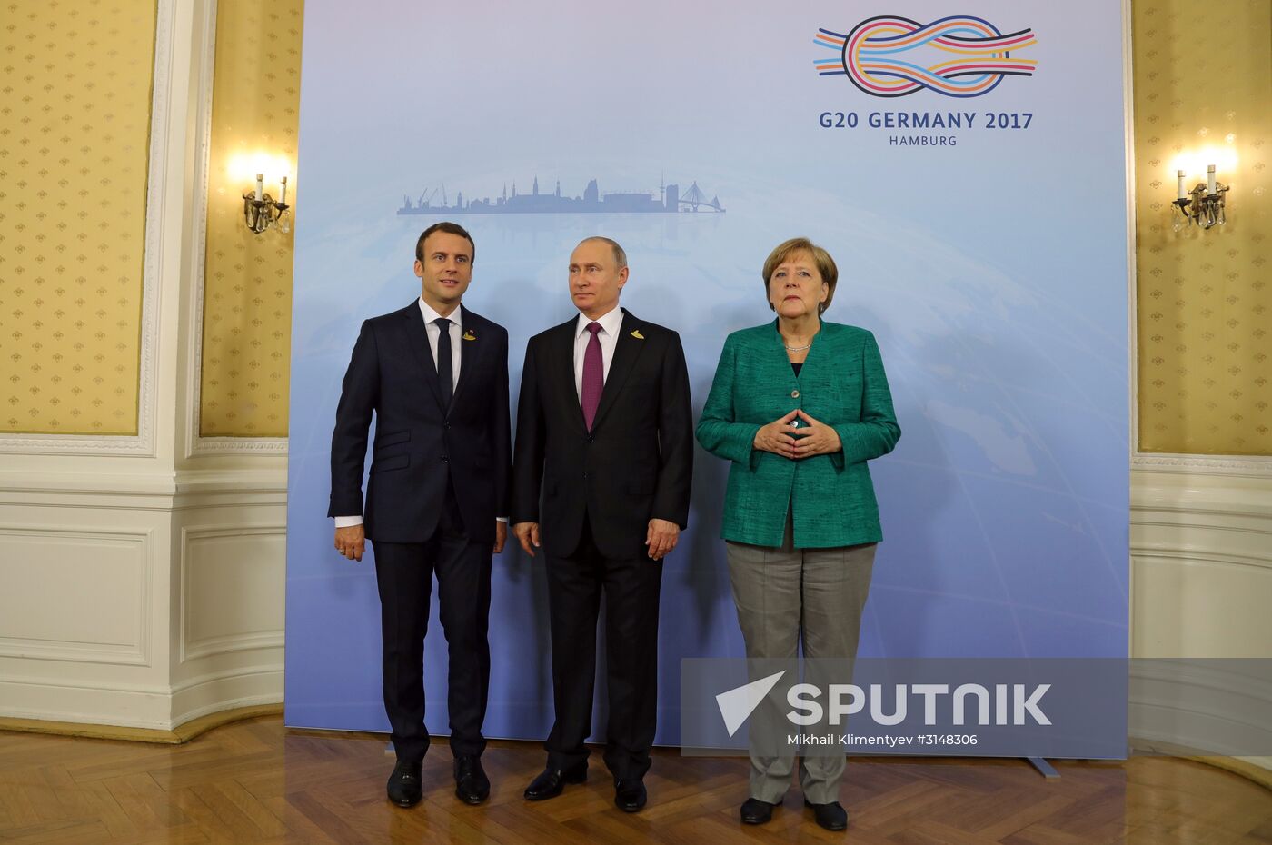 President Vladimir Putin attends G20 summit in Hamburg