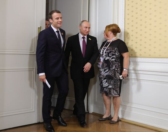 President Vladimir Putin attends G20 summit in Hamburg