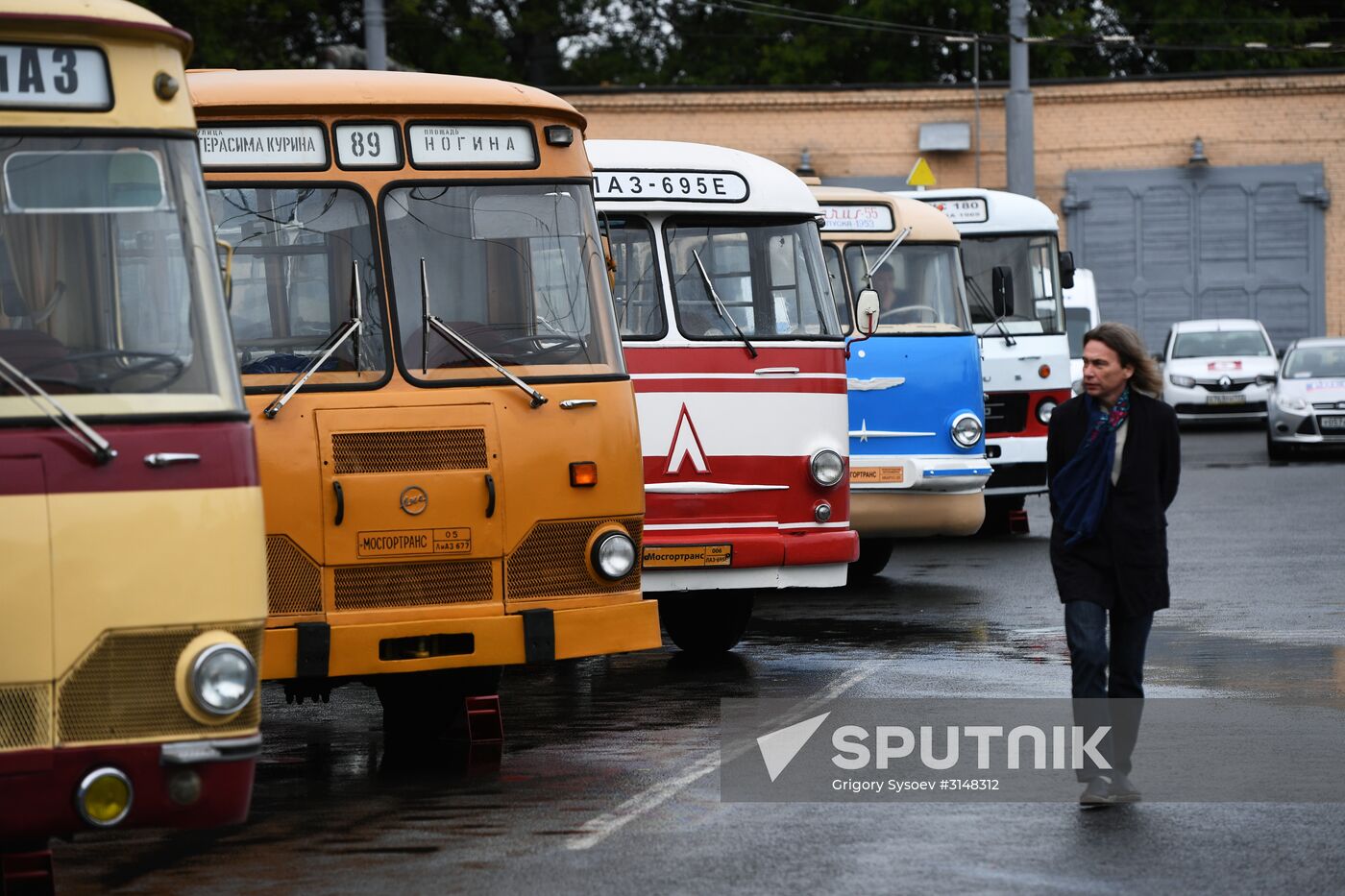 Moscow transport day