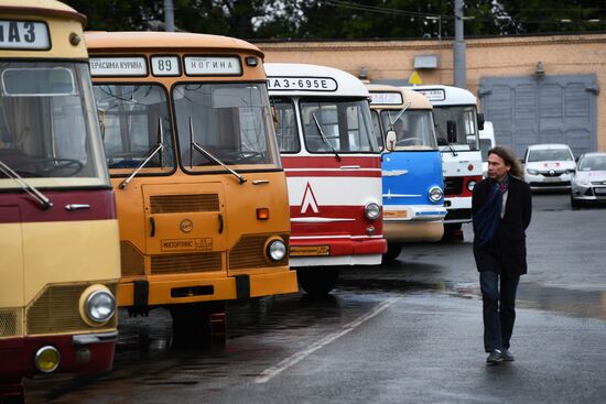Moscow transport day