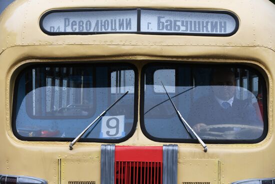 Moscow transport day