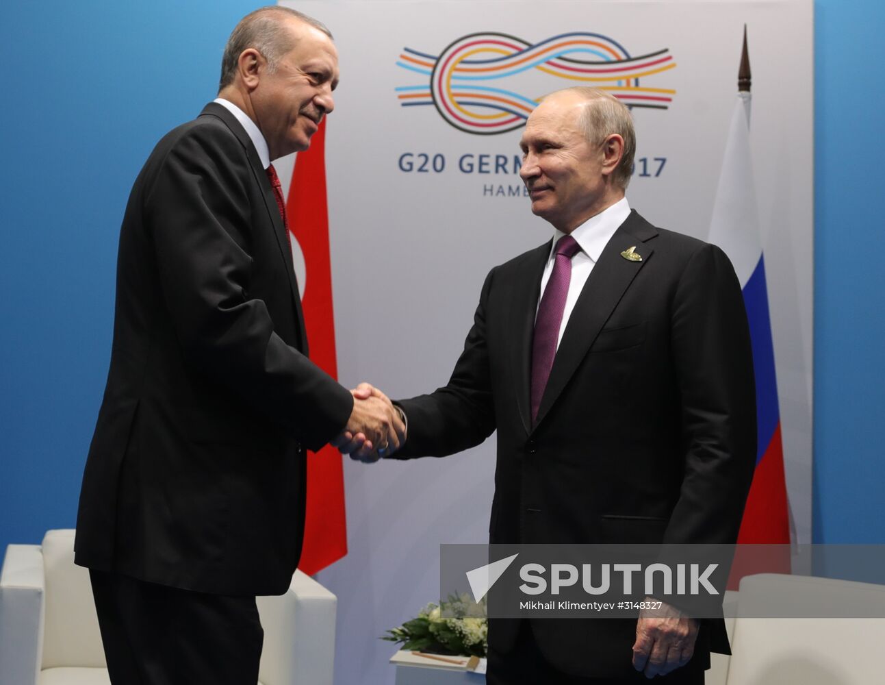 President Vladimir Putin attends G20 summit in Hamburg