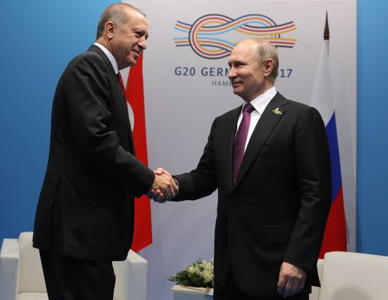 President Vladimir Putin attends G20 summit in Hamburg