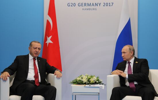 President Vladimir Putin attends G20 summit in Hamburg