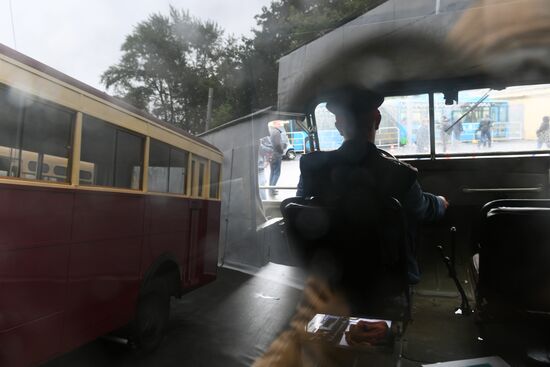 Moscow transport day