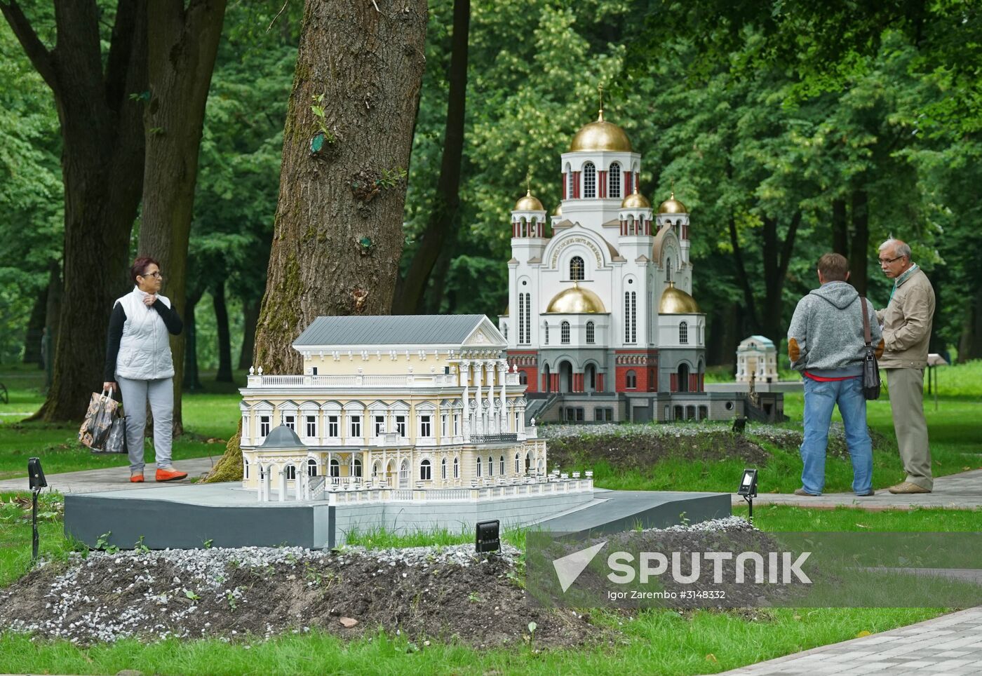 Park "Architectural monuments of Great Russia in miniature" in Kaliningrad