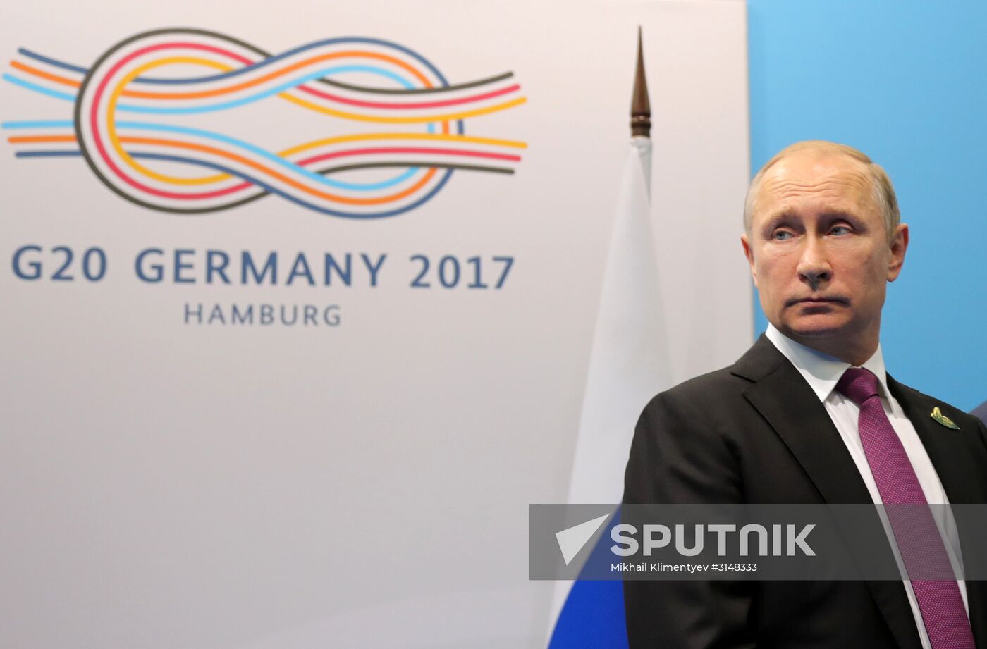 President Vladimir Putin attends G20 summit in Hamburg