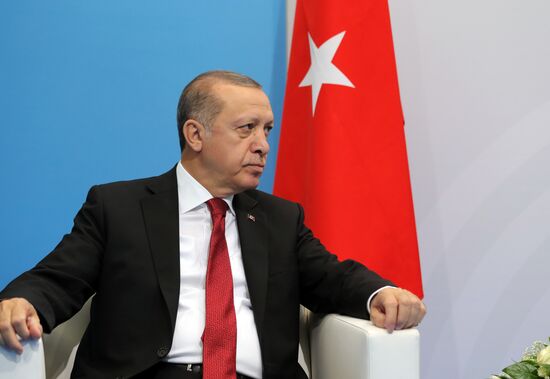 President Vladimir Putin attends G20 summit in Hamburg