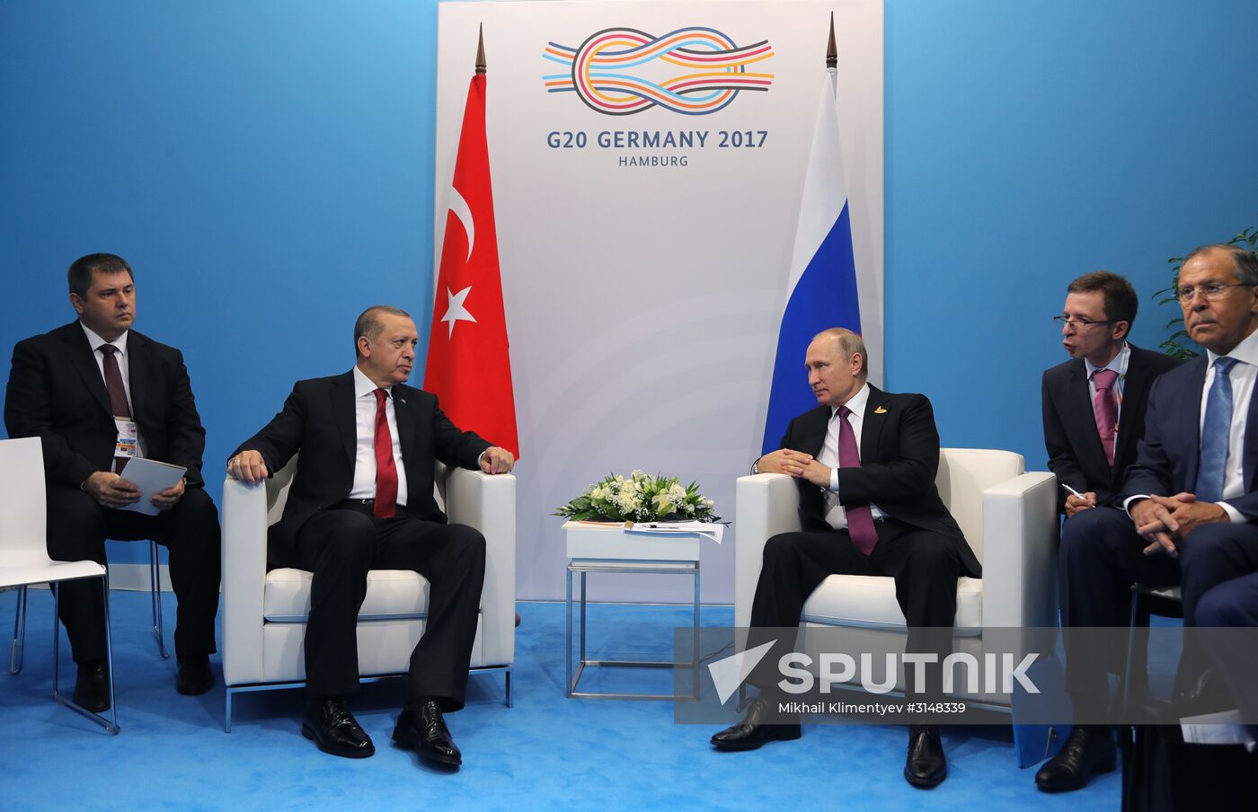 President Vladimir Putin attends G20 summit in Hamburg
