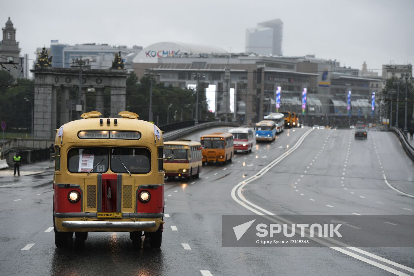 Moscow transport day