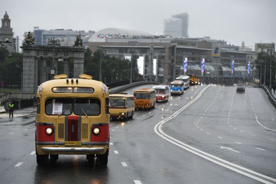 Moscow transport day